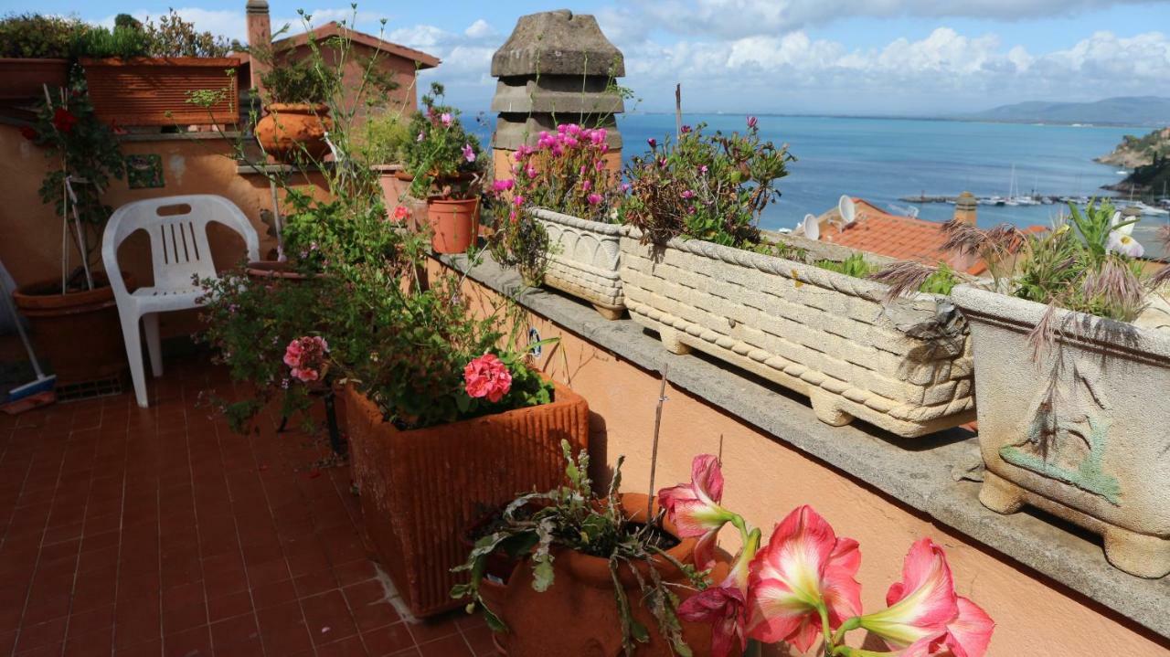 La Casa Di Elba E Mario Lägenhet Porto Santo Stefano  Exteriör bild